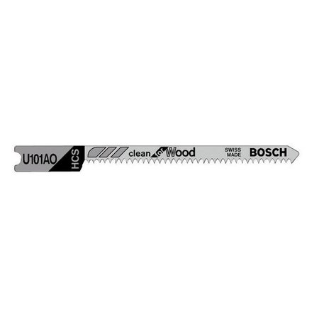 ROBERT BOSCH TOOL Robert Bosch Tool U101AO3 20 Tpi Clean for Wood U-shank Jig Saw Blades 2196707